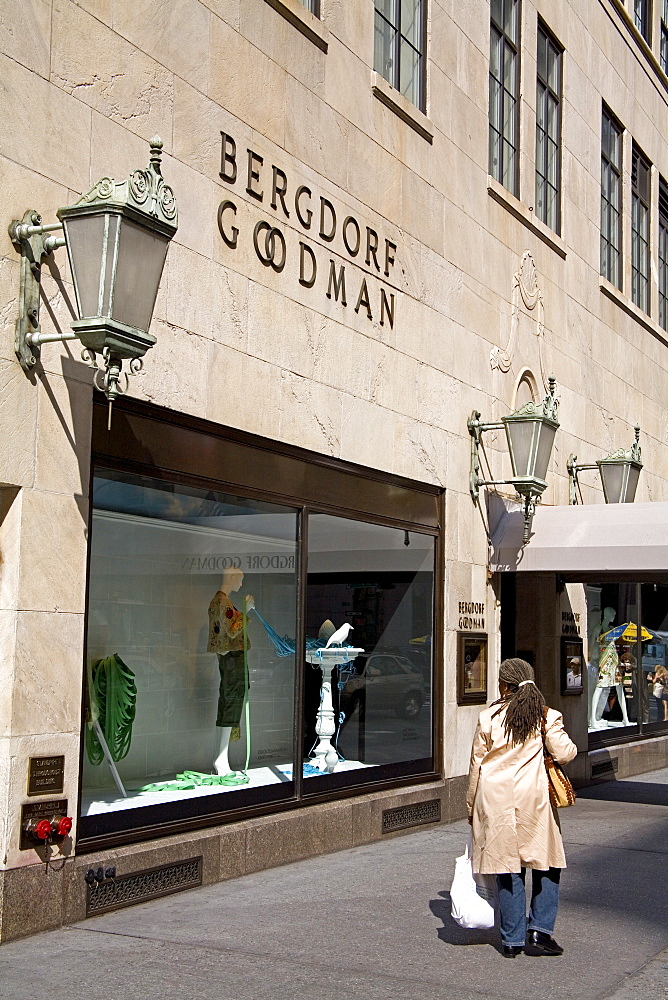 Bergdorf Goodman store, Midtown Manhattan, New York City, New York, United States of America, North America