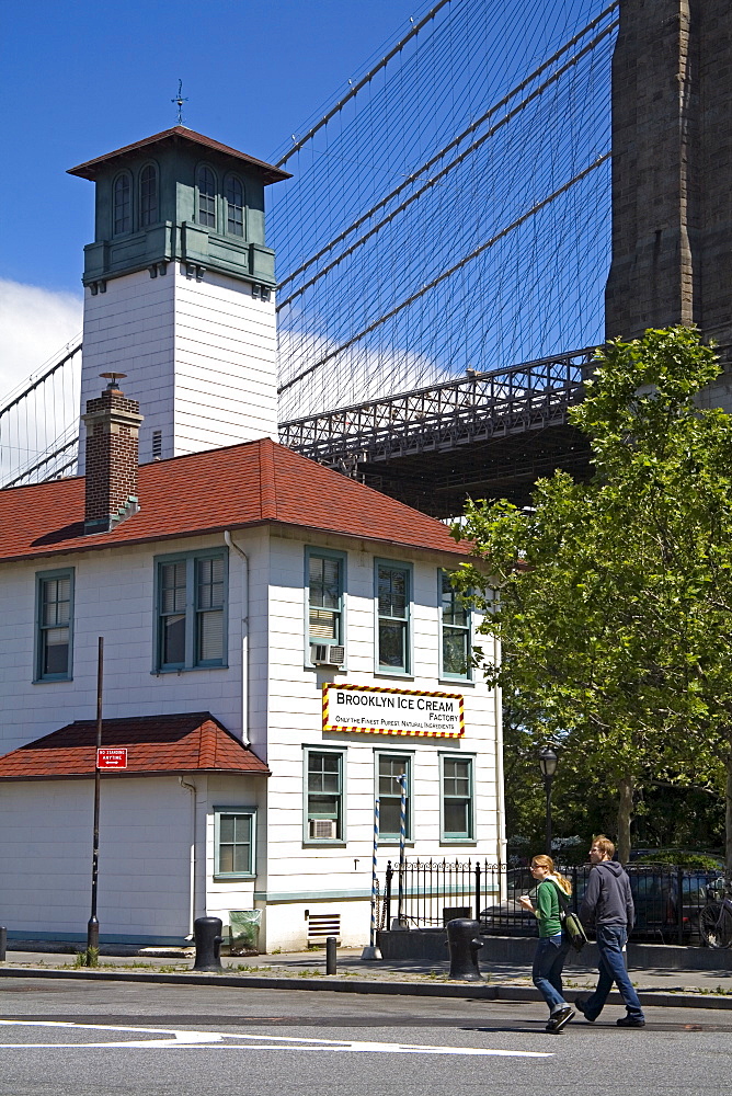 Old Fulton Ferry Building, Dumbo District, Brooklyn, New York City, New York, United States of America, North America