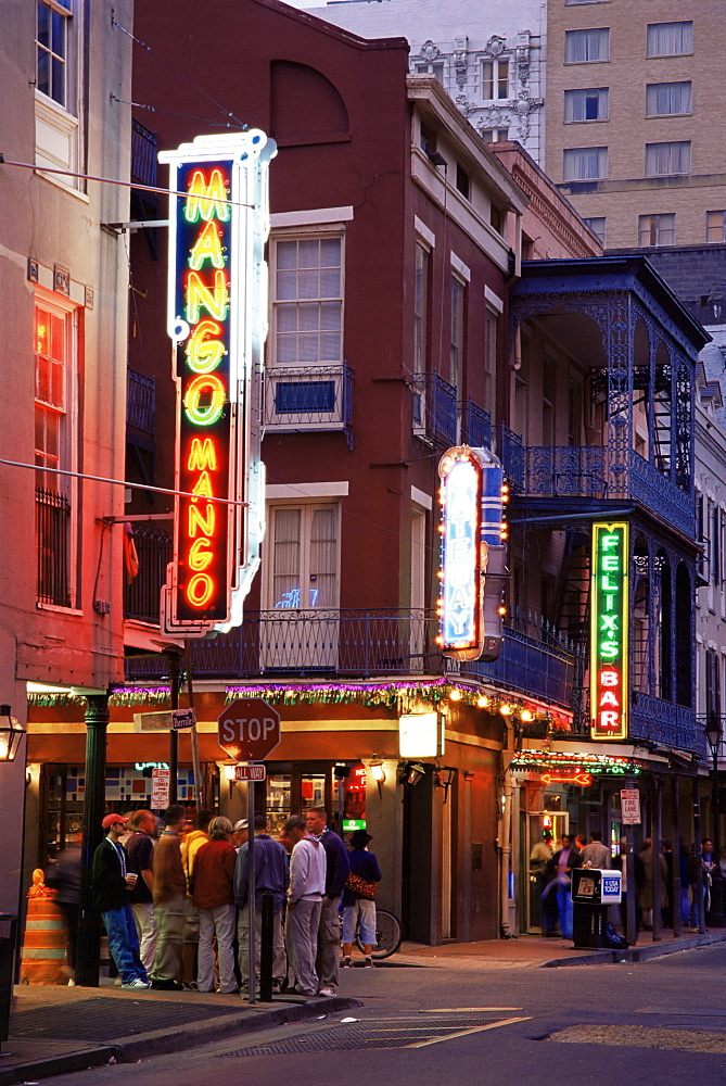 Iberville Street, French Quarter, New Orleans, Louisiana, United States of America, North America