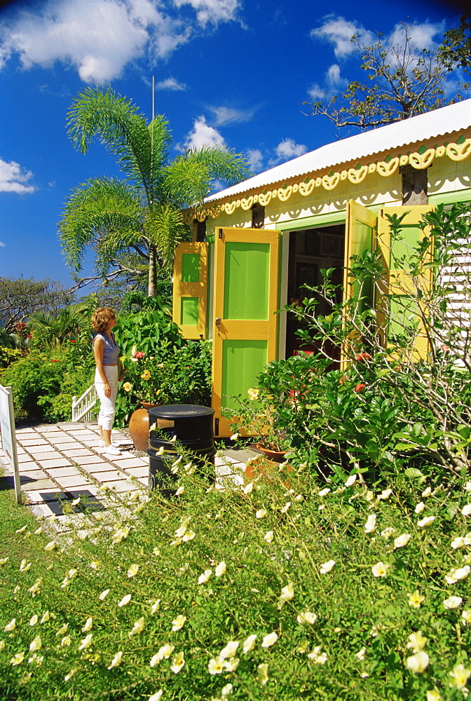 Romney Manor, St. Kitts, Leeward Islands, West Indies, Caribbean, Central America