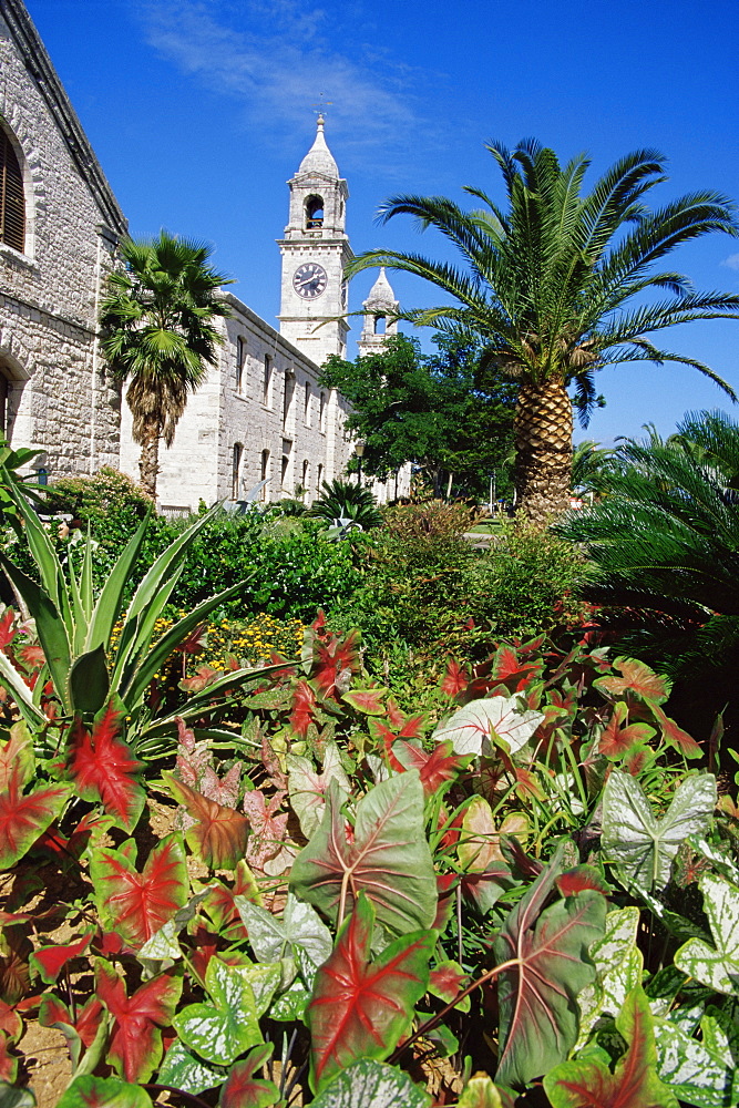 Clock Tower, Royal Naval Dockyard, Sandys Parish, Bermuda, Central America