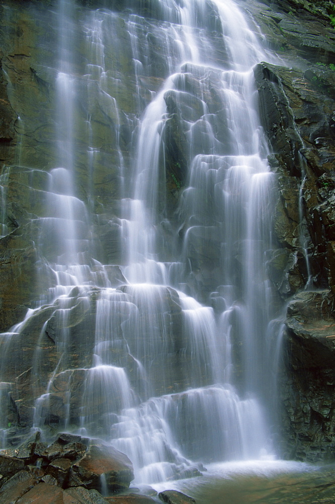 Hickory Nut Falls, Chimney Rock Park, Asheville, North Carolina, United States of America, North America