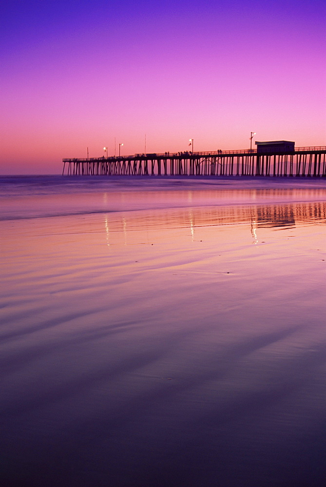 Pismo State Beach pier, Pismo, San Luis Obispo County, California, United States of America, North America