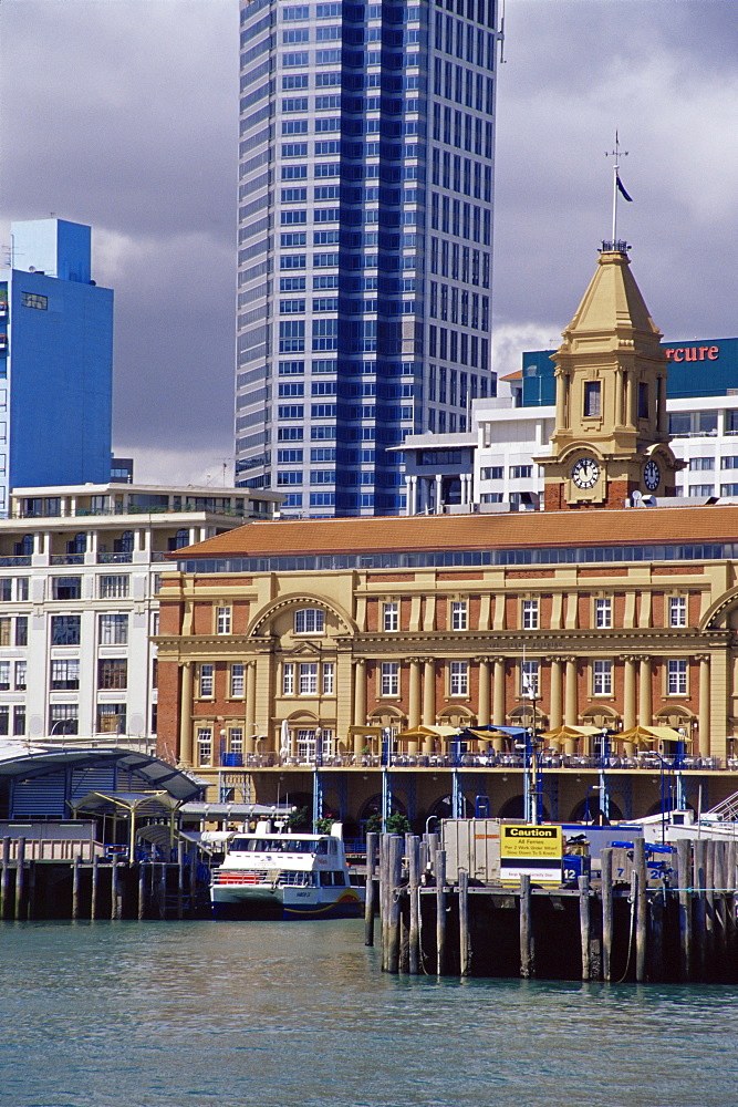 Ferry Building, Auckland, North Island, New Zealand, Pacific