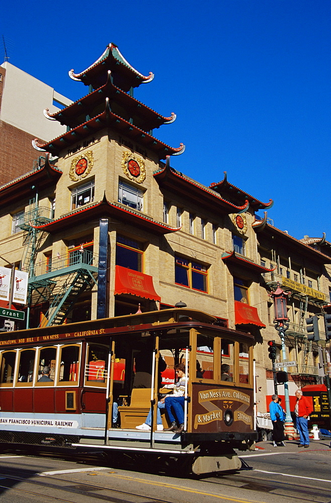 Sing Chong Building, Grant Avenue, Chinatown, San Francisco, California, United States of America, North America