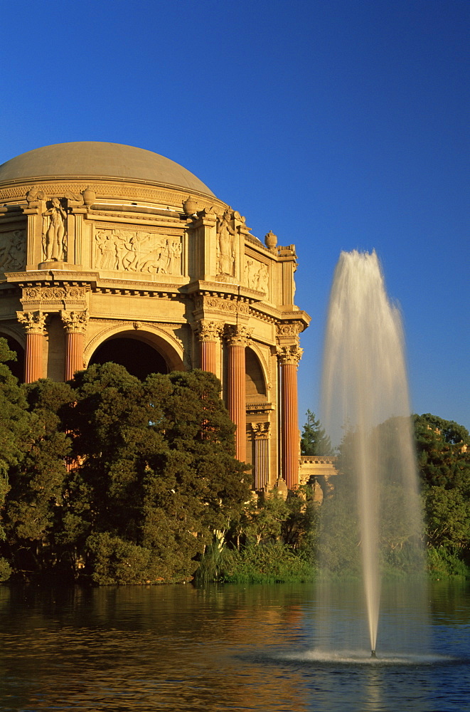 Palace of Fine Arts, San Francisco, California, United States of America, North America