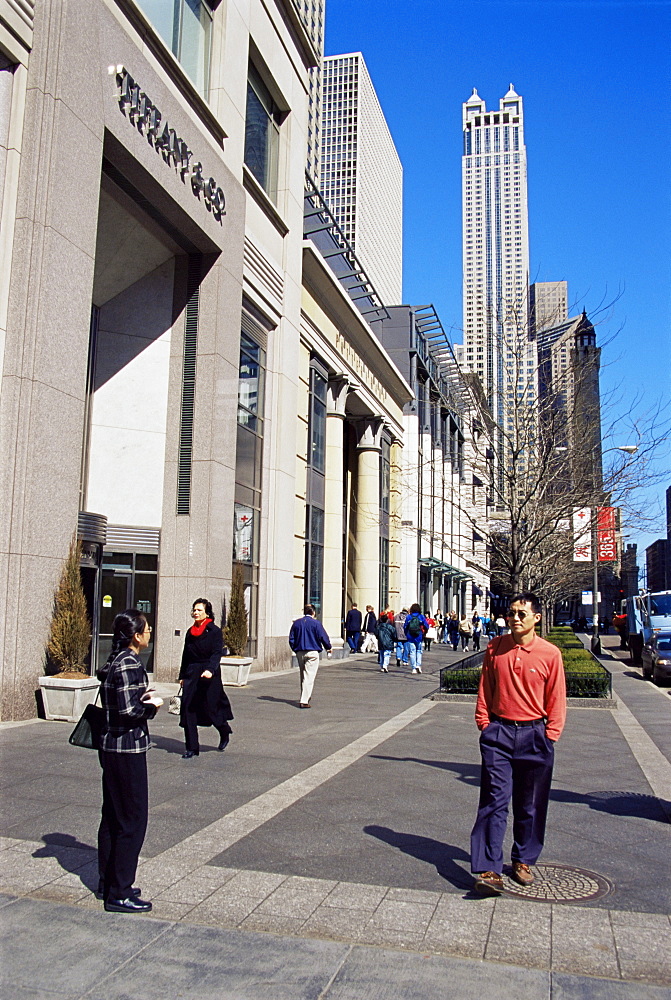 Magnificent Mile, Michigan Avenue, Chicago, Illinois, United States of America, North America