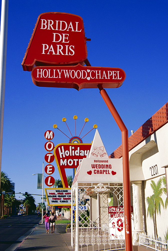 Wedding chapel, Las Vegas, Nevada, United States of America, North America