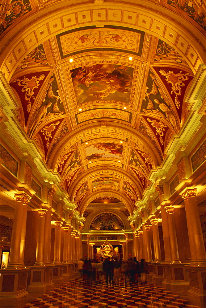 Lobby of Venetian Resort and Casino, Las Vegas, Nevada, United States of America, North America