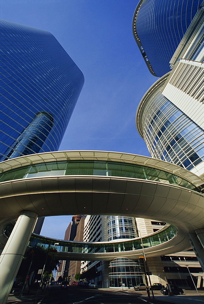 Skybridge between Enron Towers, Houston, Texas, United States of America, North America