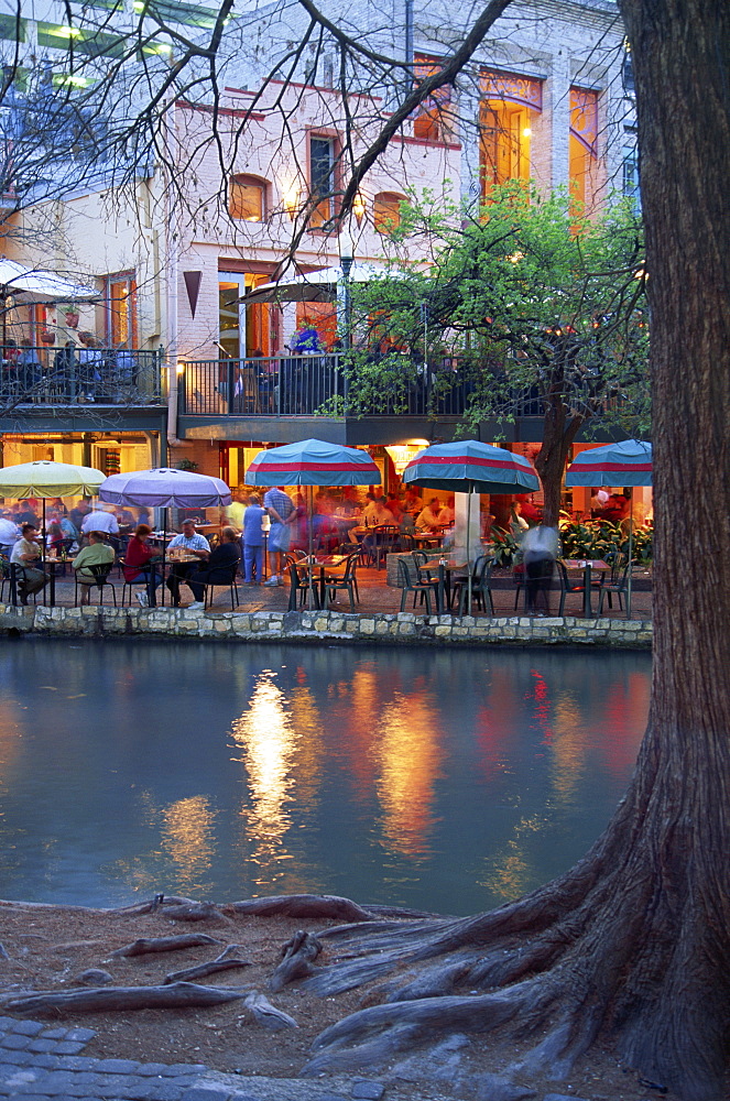 River Walk, Downtown San Antonio, Texas, United States of America, North America