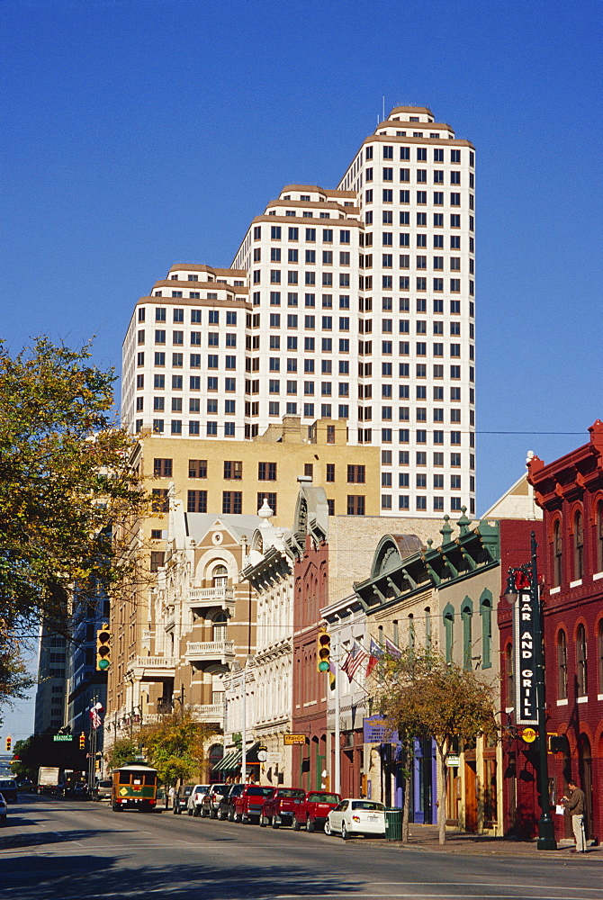 Historic Sixth Street, downtown, Austin, Texas, United States of America, North America