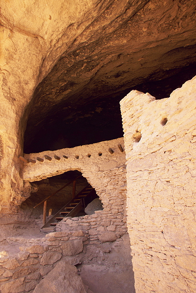 Gila Cliff dwellings, Gila National Monument, Silver City, New Mexico, United States of America, North America