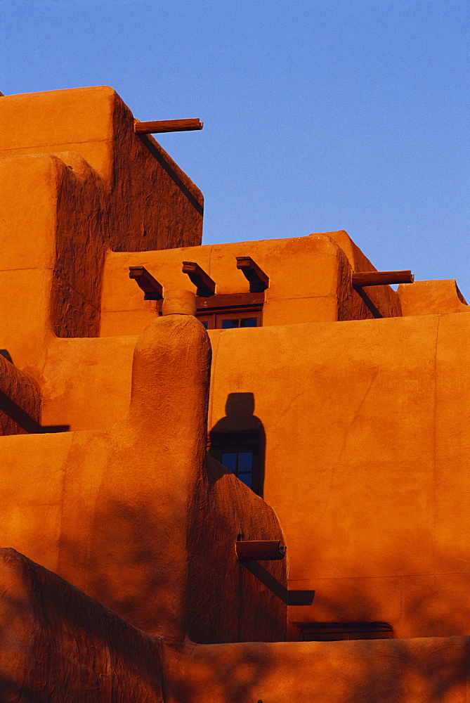 Architectural detail, Loretto Inn, Santa Fe, New Mexico, United States of America, North America