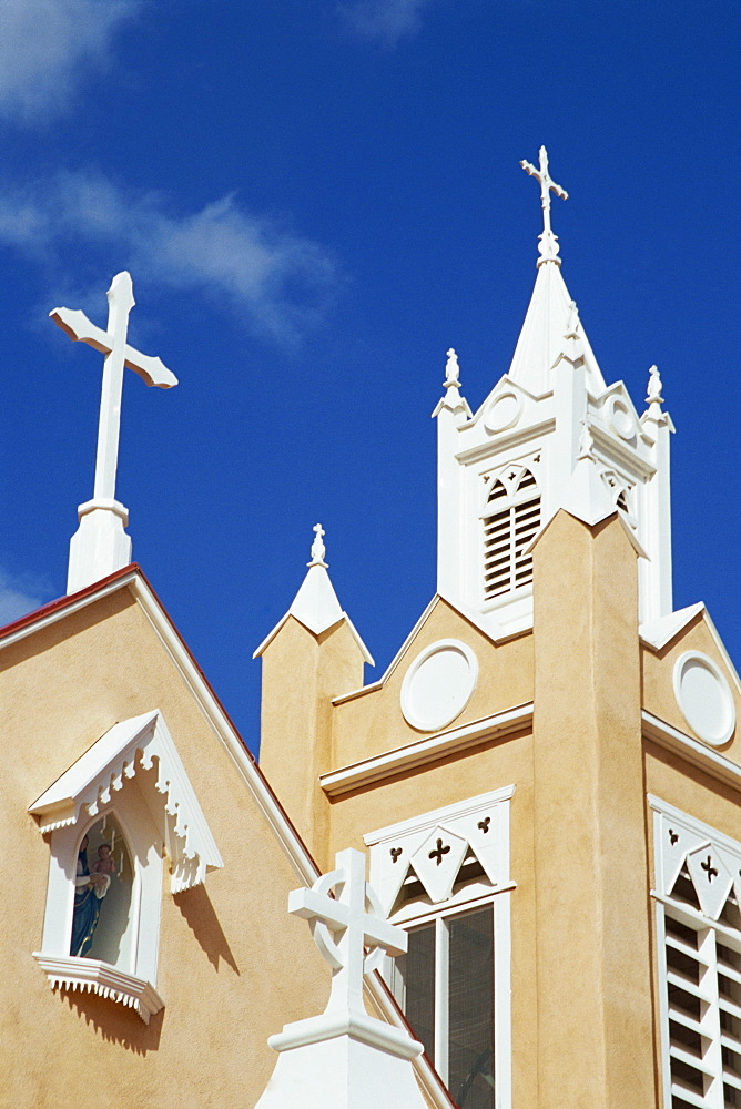 San Felipe de Neri church, Old Town, Albuquerque, New Mexico, United States of America, North America