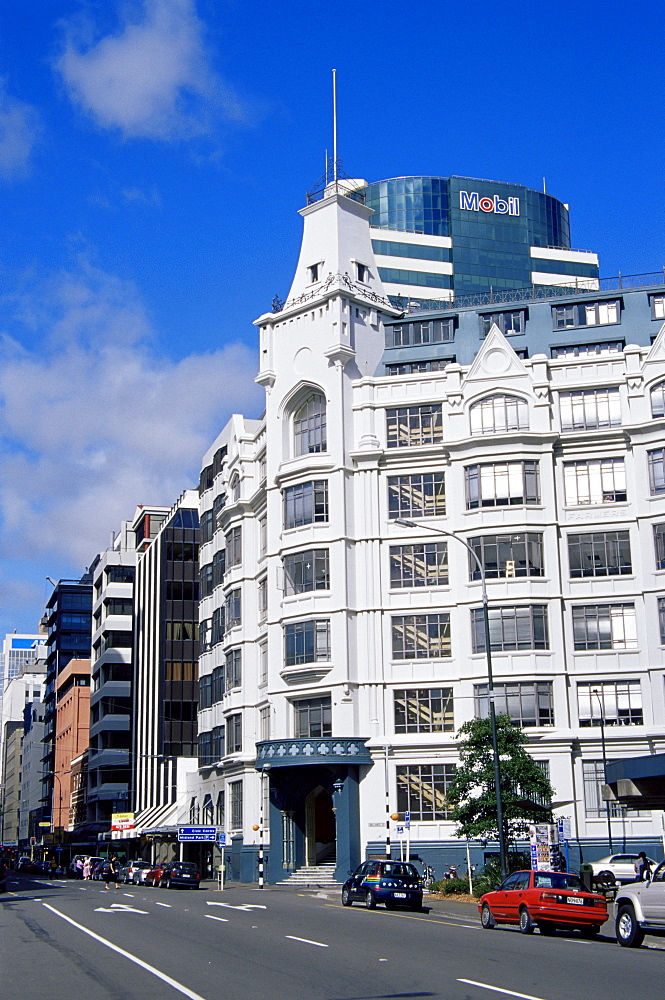 Featherston Street, Wellington, North Island, New Zealand, Pacific