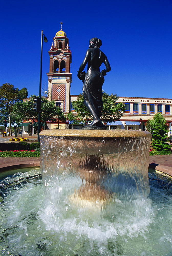 Pomona fountain, Country Club district, Kansas City, Missouri, United States of America, North America