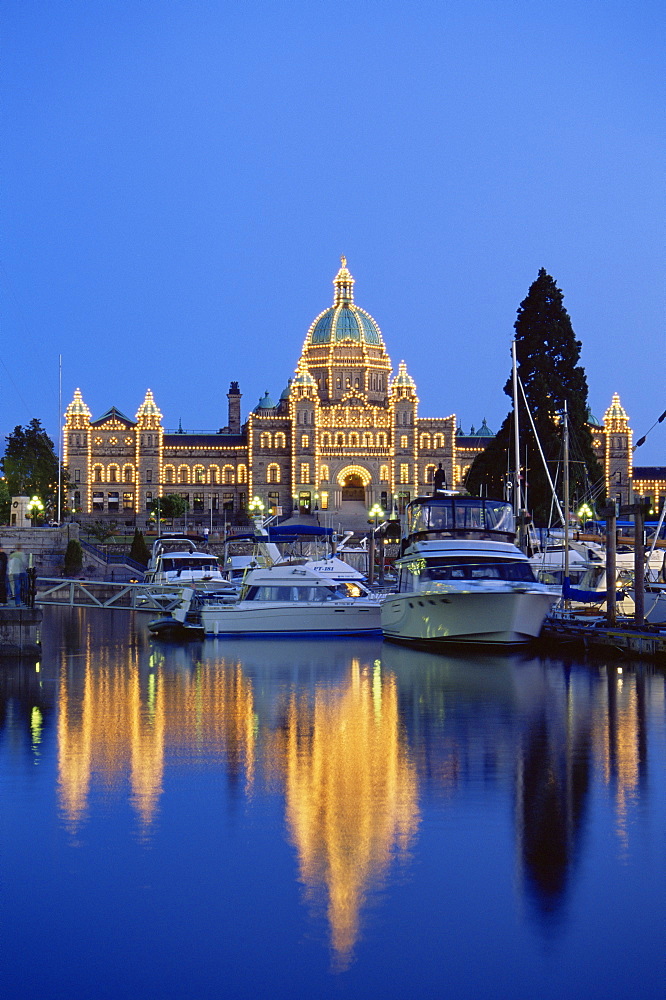 Parliament Buildings, Victoria, British Columbia, Canada, North America