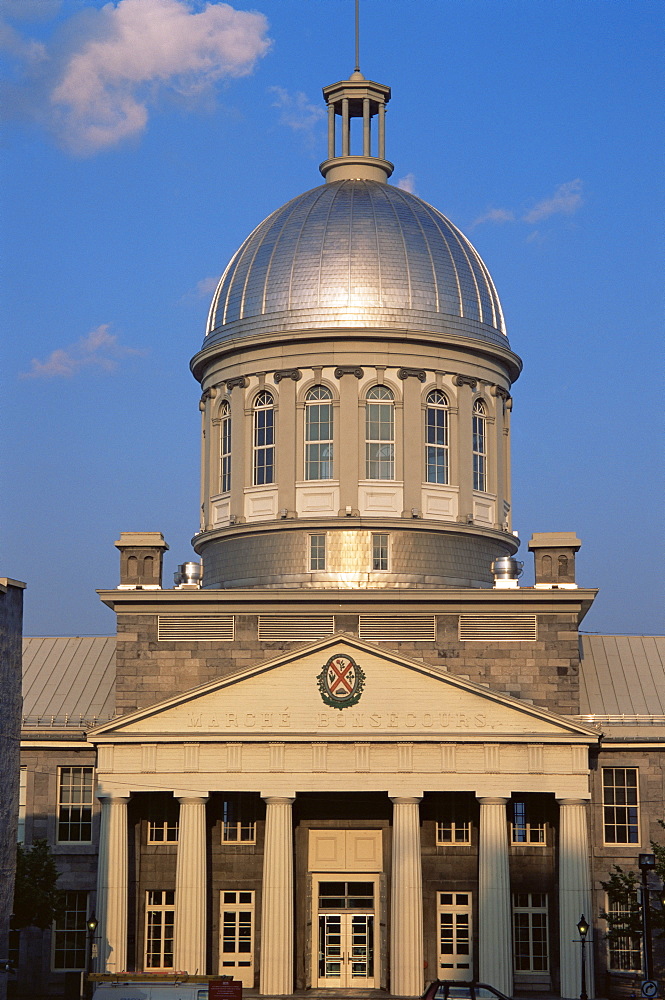 Dome, Bonsecours market, Old Town, Montreal, Quebec state, Canada, North America