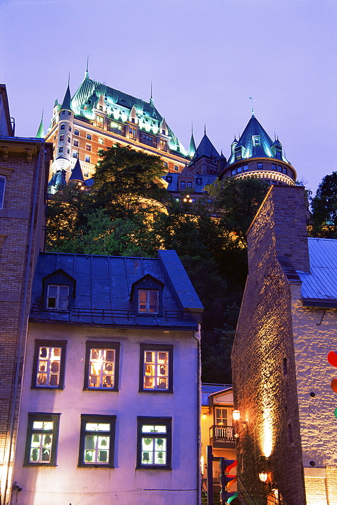 Old port area, Quebec City, Quebec state, Canada, North America