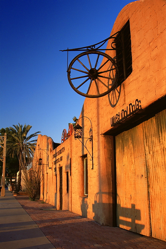 Cavalliere blacksmith shop, Old Town, Scottsdale, Greater Phoenix area, Arizona, United States of America, North America