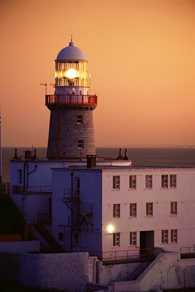 Baily lighthouse, Howth Head, County Dublin, Dublin, Republic of Ireland, Europe