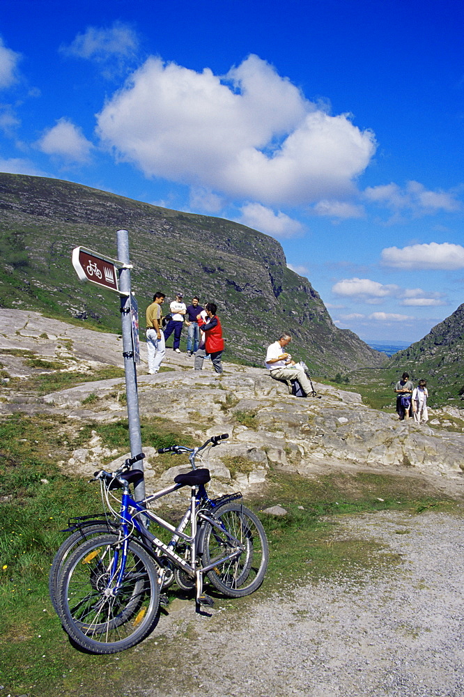 Gap of Dunloe, Killarney, County Kerry, Munster, Republic of Ireland, Europe