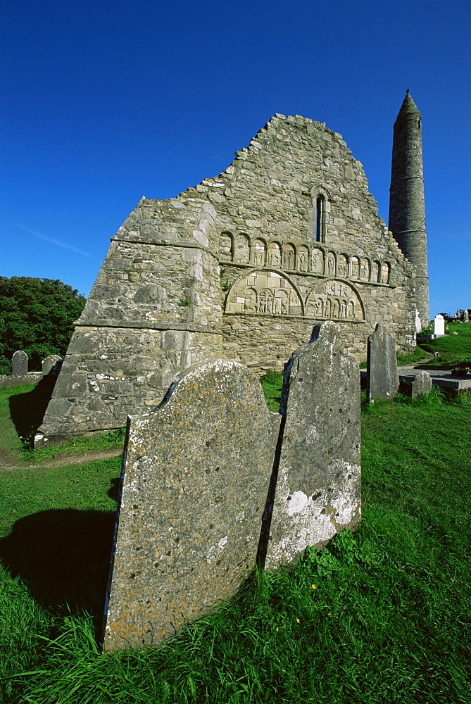 St. Declans cathedral, Ardmore village, County Waterford, Munster, Republic of Ireland, Europe