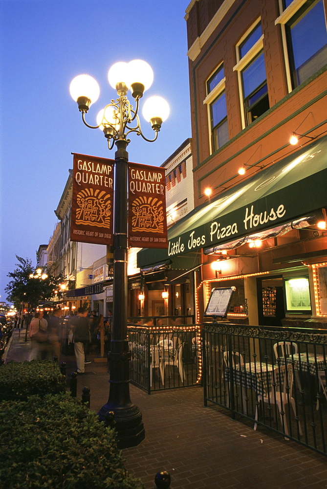 Gaslamp district, Downtown San Diego, California, United States of America, North America