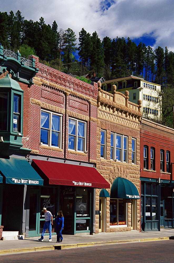 Main Street, Deadwood, Black Hills area, South Dakota, United States of America, North America