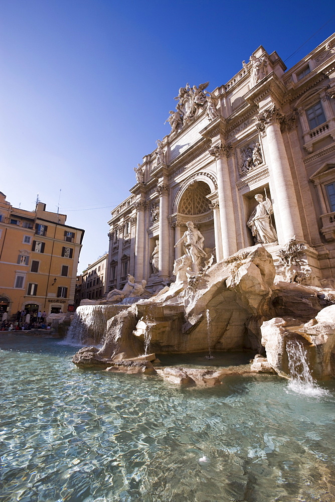 Trevi Fountain, Rome, Lazio, Italy, Europe