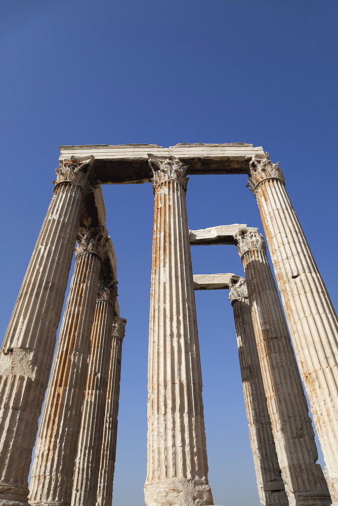 Temple of Olympian Zeus, Athens, Greece, Europe