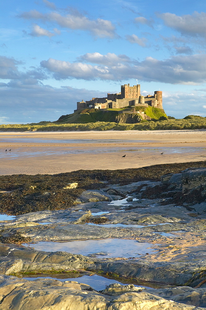 Bamburgh Castle, Northumberland, England, United Kingdom, Europe