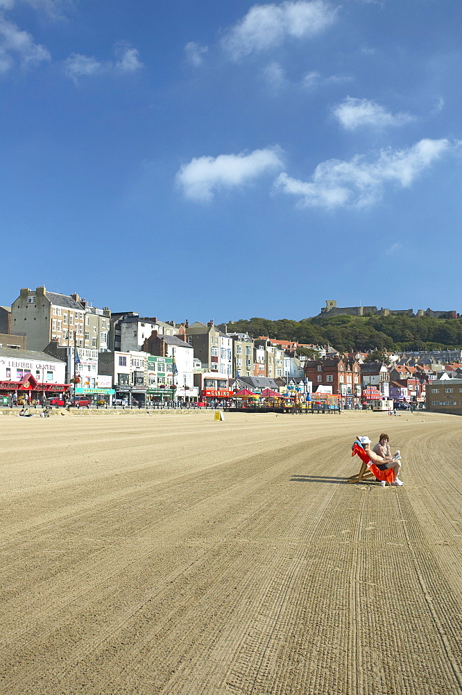 Scarborough Beach, Scarborough, North Yorkshire, England, United Kingdom, Europe