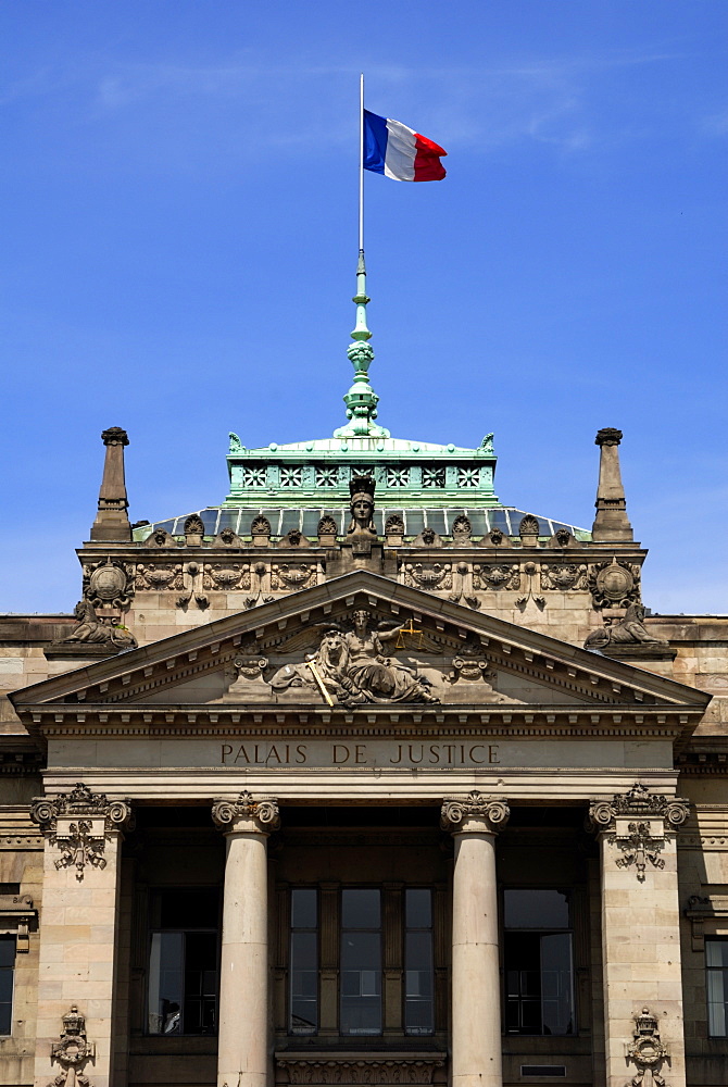 Palais de Justice, Strasbourg, Alsace, France, Europe