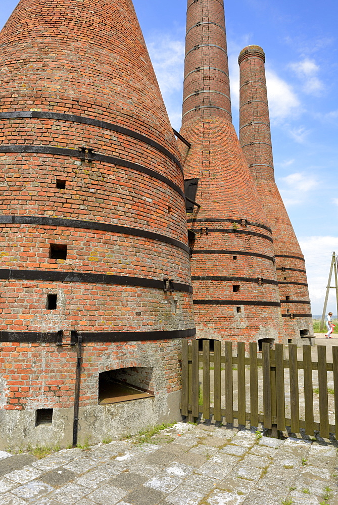 Lime kilns, Zuiderzee open air museum, Lake Ijssel, Enkhuizen, North Holland, Netherlands, Europe