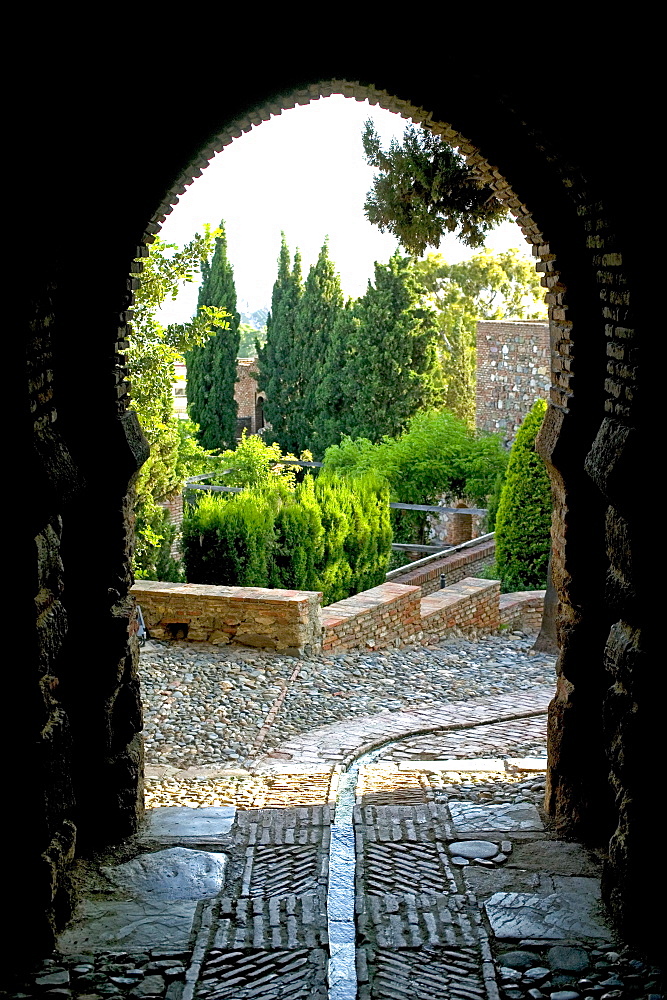 Alcazaba, Malaga, Andalucia, Spain, Europe