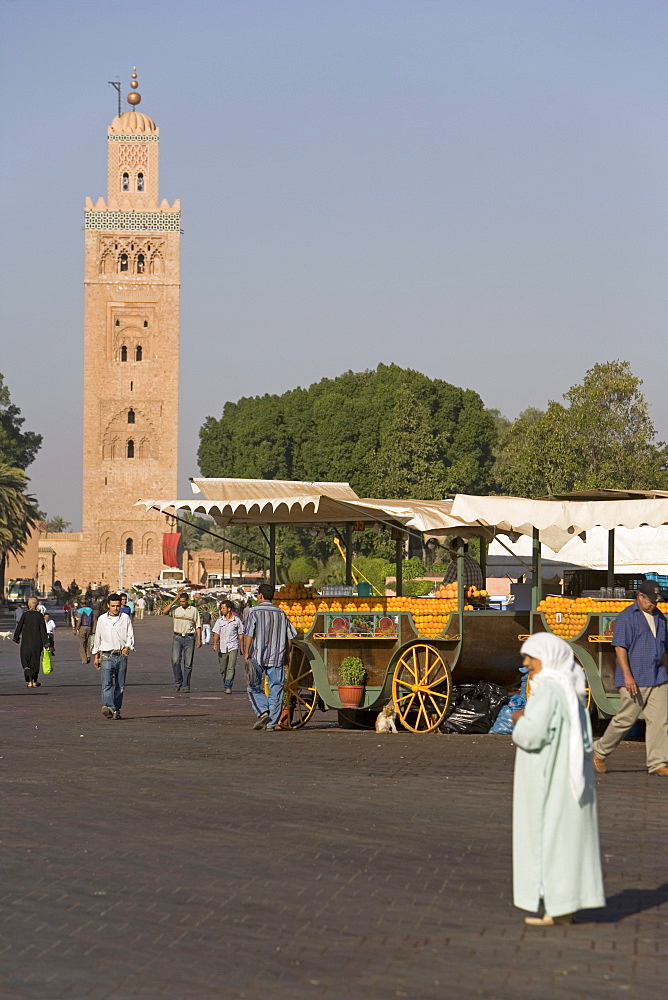 Jemaa el Fna (Djemaa el Fna) Square, Marrakech, Morocco, North Africa, AFrica