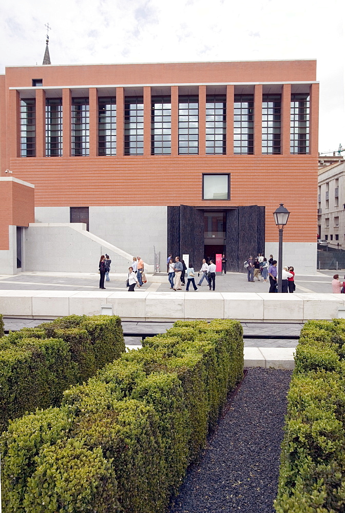 New extension by architect Rafael Moneo, Prado Museum, Madrid, Spain, Europe