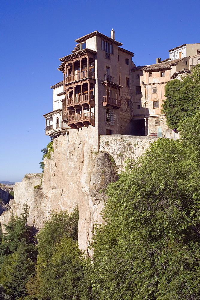 Hanging house, Cuenca, Castilla-La Mancha, Spain, Europe