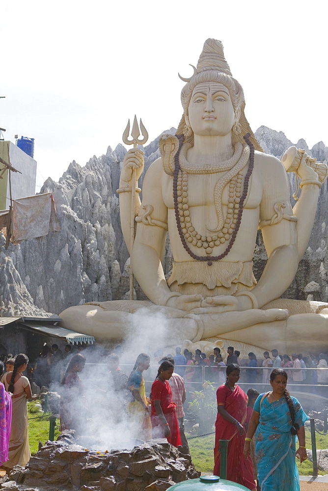 Shiva Mandir temple, Bengaluru (Bangalore), Karnataka state, India, Asia