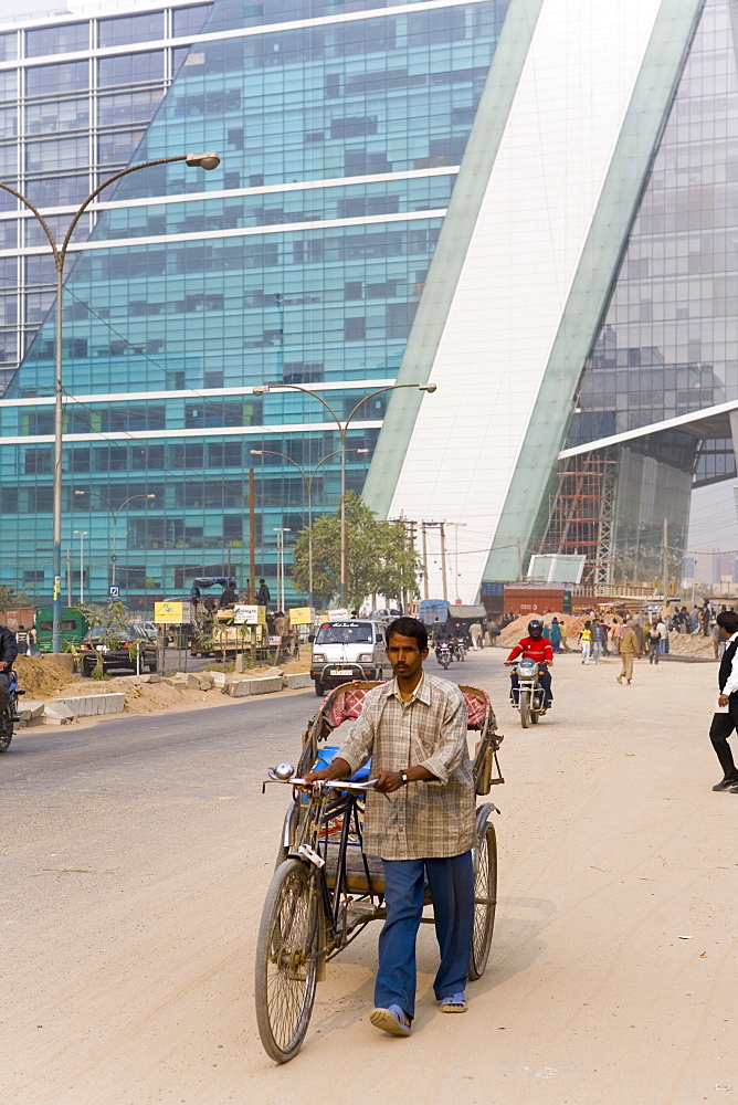 Tech center 50km from Delhi at Gurgaon, Haryana state, India, Asia