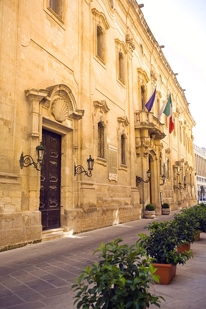 Carafa building, Lecce, Lecce province, Puglia, Italy, Europe