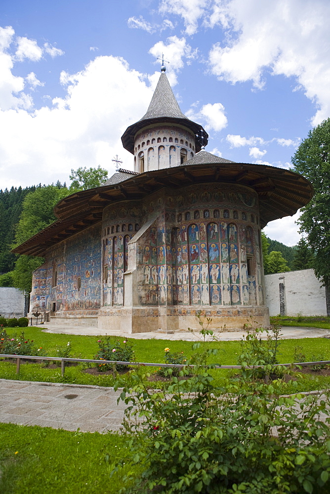 Voronet Monastery, UNESCO World Heritage Site, Bucovina, Romania, Europe