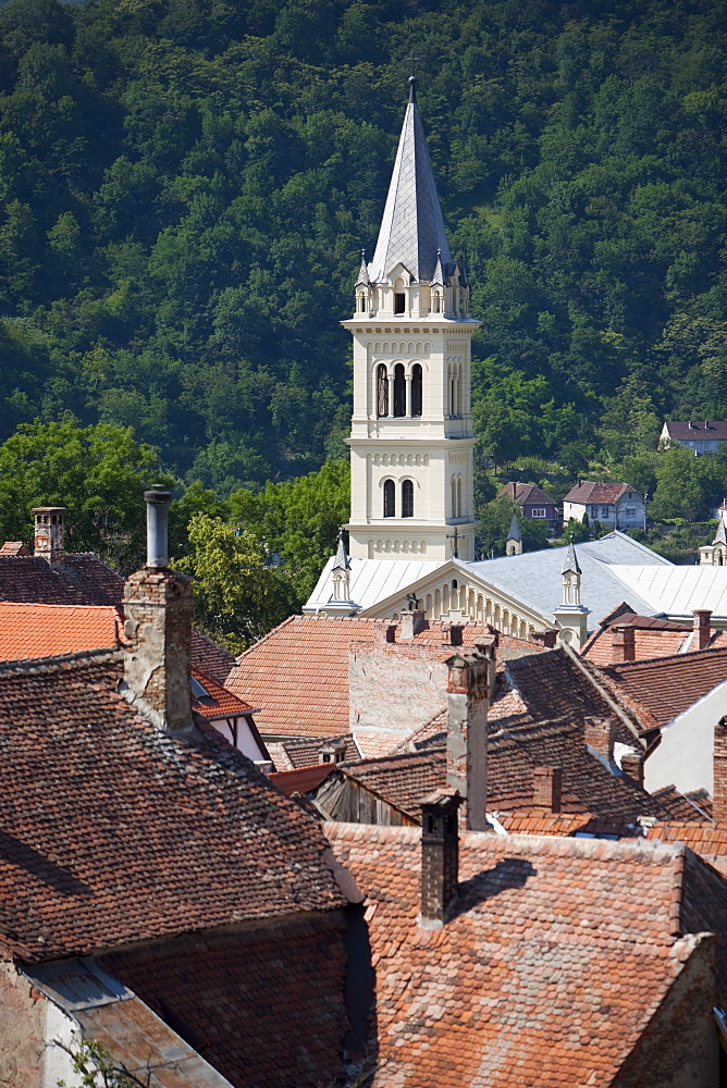 Roman Catholic church, Sighisoara, UNESCO World Heritage Site, Transylvania, Romania, Europe