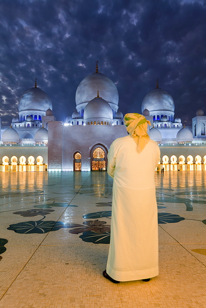 Sheikh Zayed Bin Sultan Al Nahyan Mosque, Abu Dhabi, United Arab Emirates, Middle East