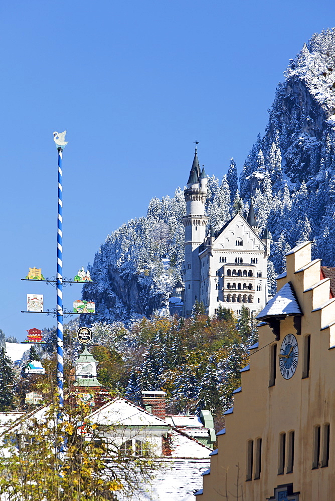 Neuschwanstein Castle, Bavaria, Germany, Europe