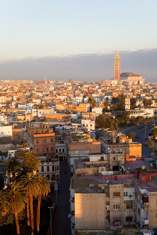 Hassan II Mosque, the third largest mosque in the world, Casablanca, Morocco, North Africa, Africa