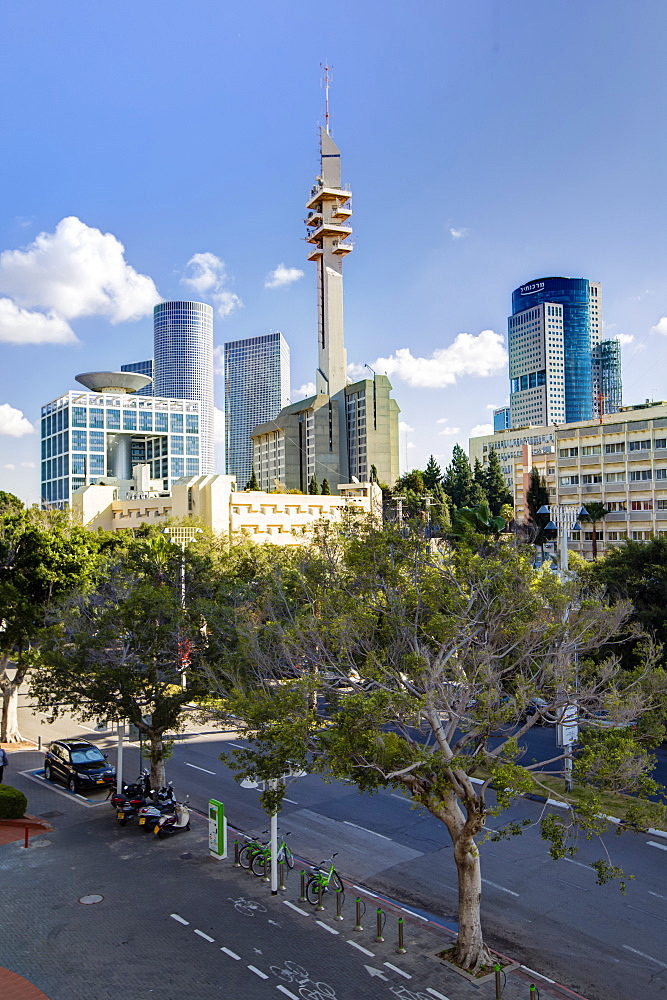 Skyline, Tel Aviv, Israel, Middle East