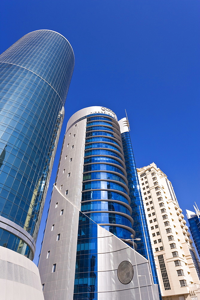 West Bay, Qatar's financial and central business district, Doha, Qatar, Middle East